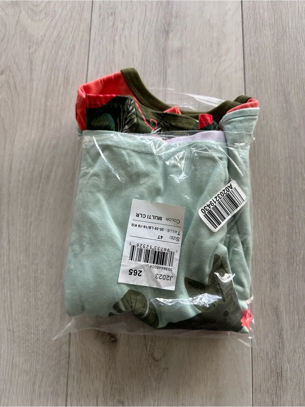 The Children’s Place Toddler Boys Chameleon Top 3-Pack Multi 4T NWT IN PKG
